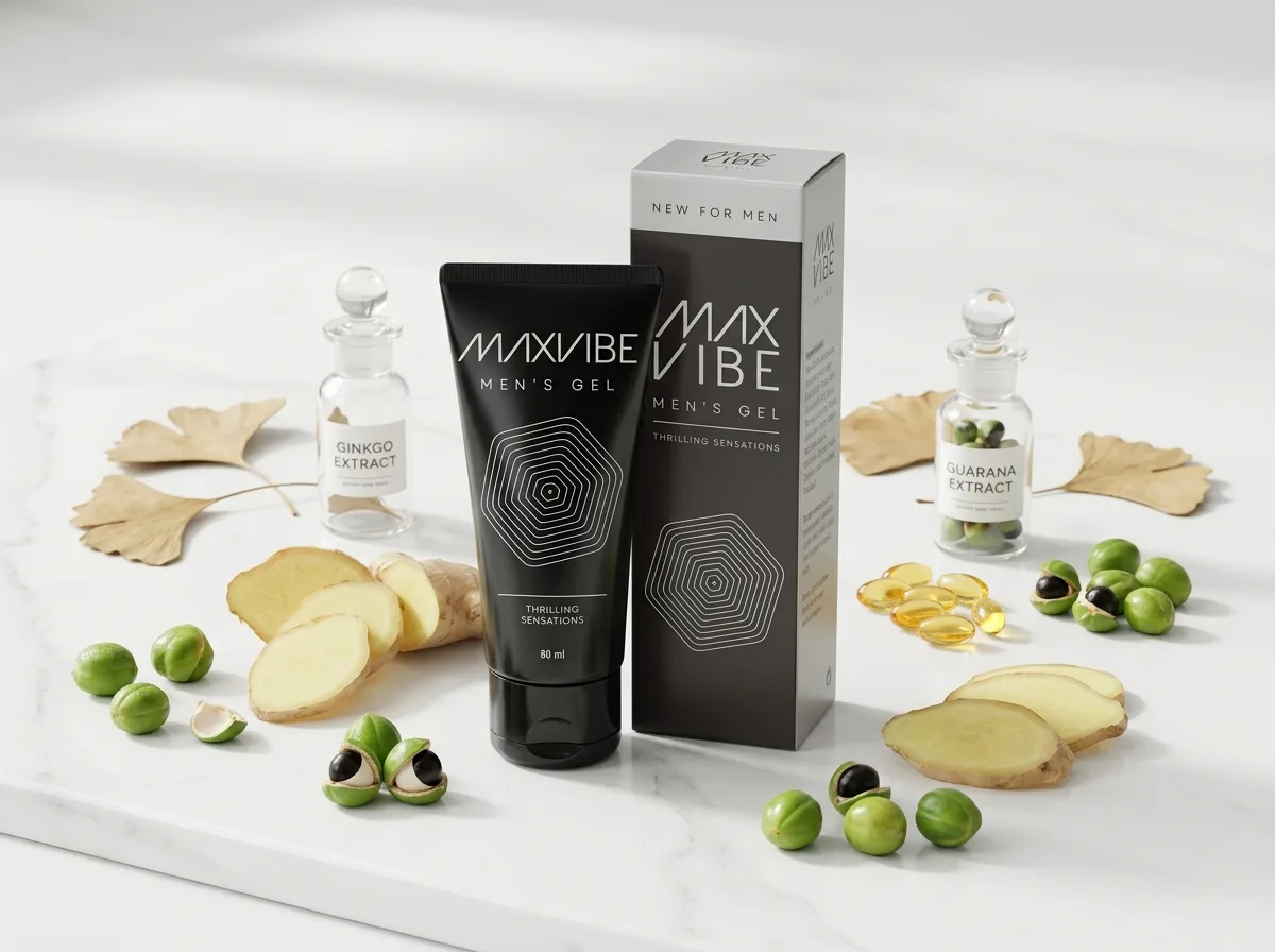 Natural botanical ingredients used in the Max Vibe formula