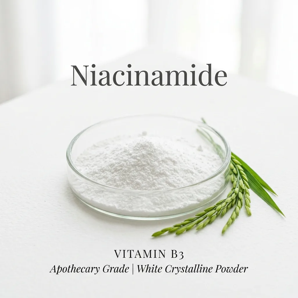 Niacinamide Vitamin B3 — active ingredient in Max Vibe gel supporting skin comfort